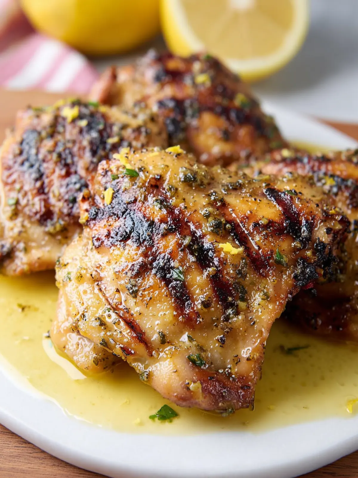 Lemon Pepper Chicken Thighs First Image