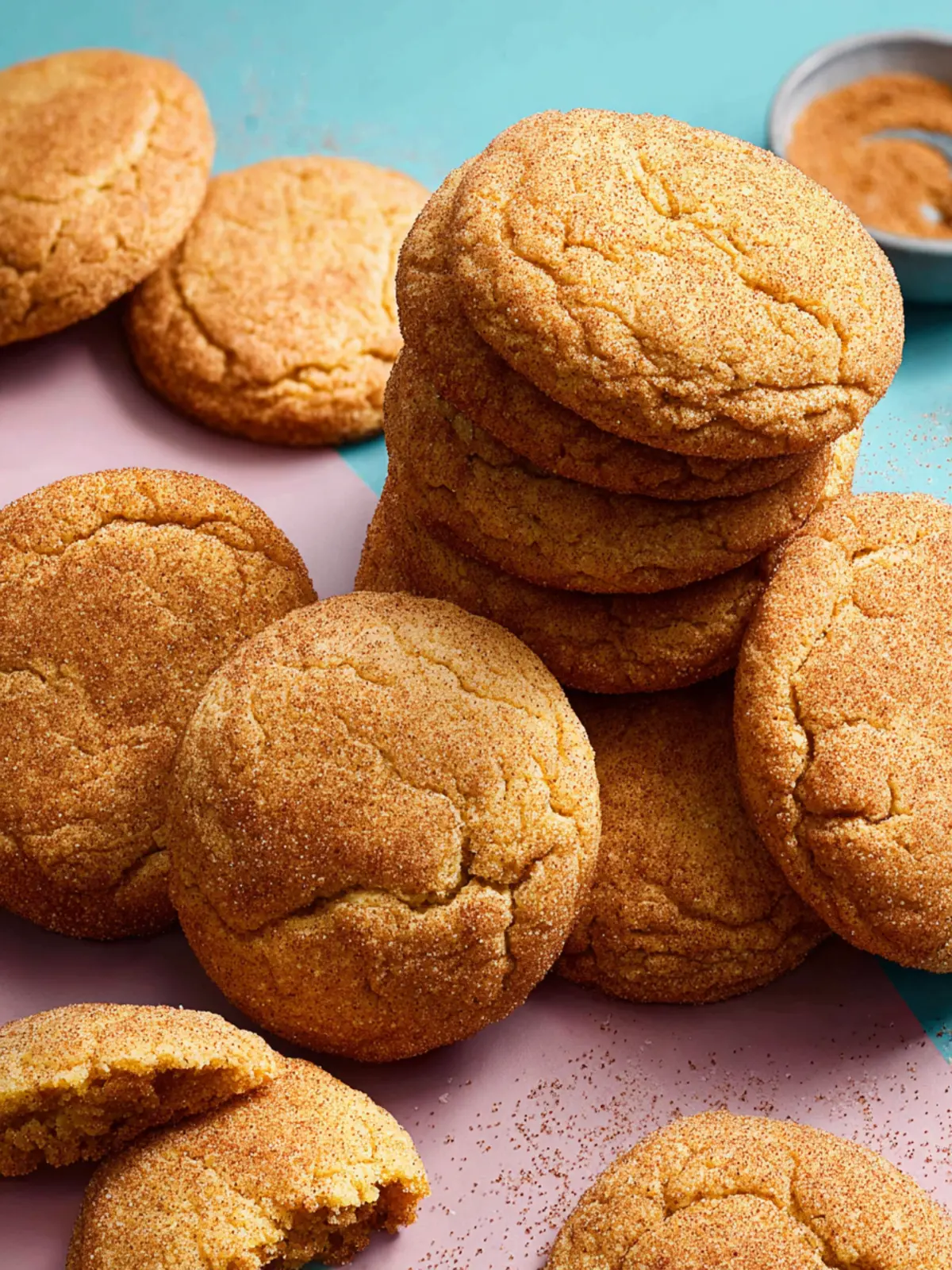 Chewy Browned Butter Snickerdoodles First Image