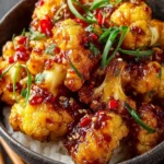 Air-Fried Korean Chili Cauliflower (Gochujang) First Image