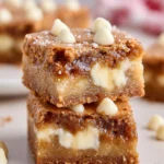 Gingerbread White Chocolate Blondies First Image