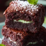 Chocolate Mint Brownies First Image