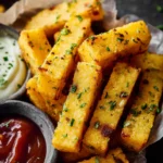 Golden Polenta Fries Recipe First Image