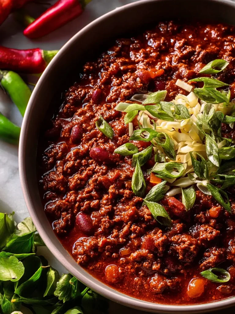 Spicy Gochujang Chili Con Carne: A Bold Comfort Dish First Image