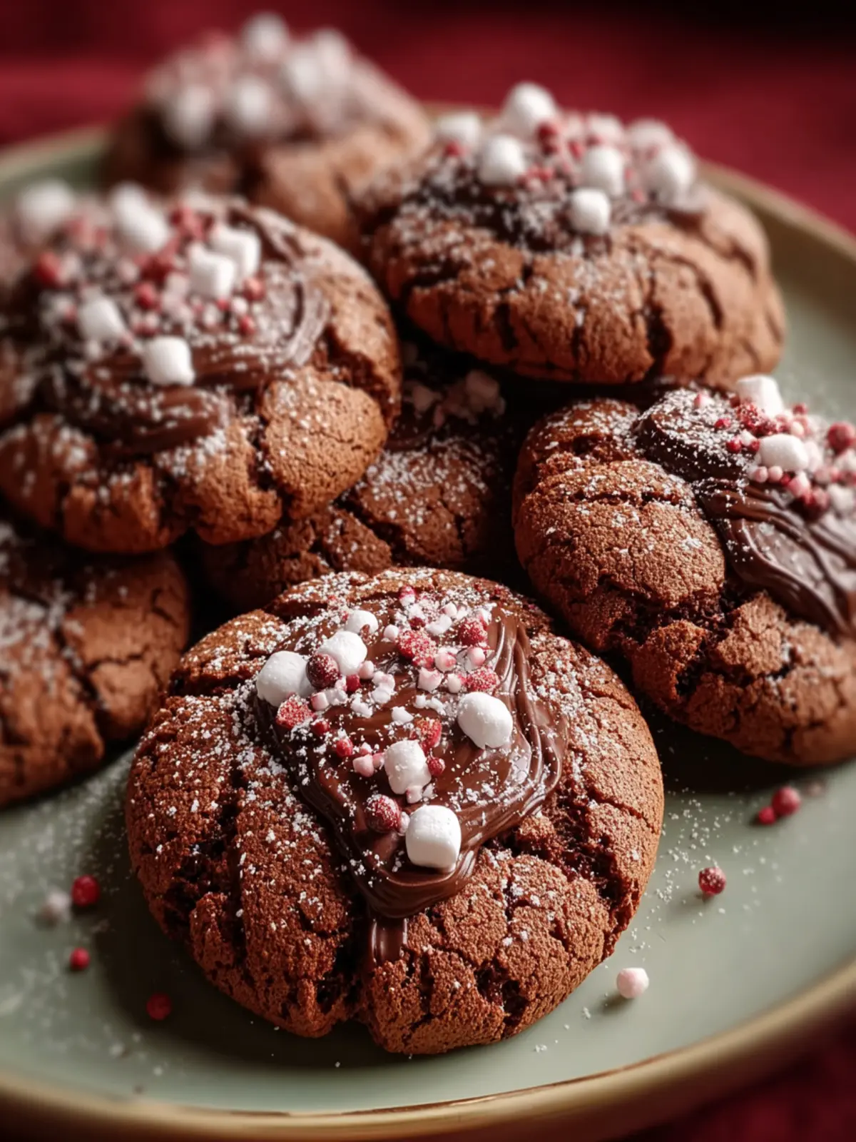 Hot Cocoa Cookies First Image