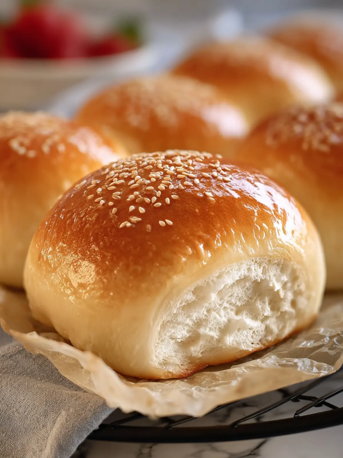 Heavenly Cottage Cheese Rolls: Fluffy & Flavorful Delight First Image