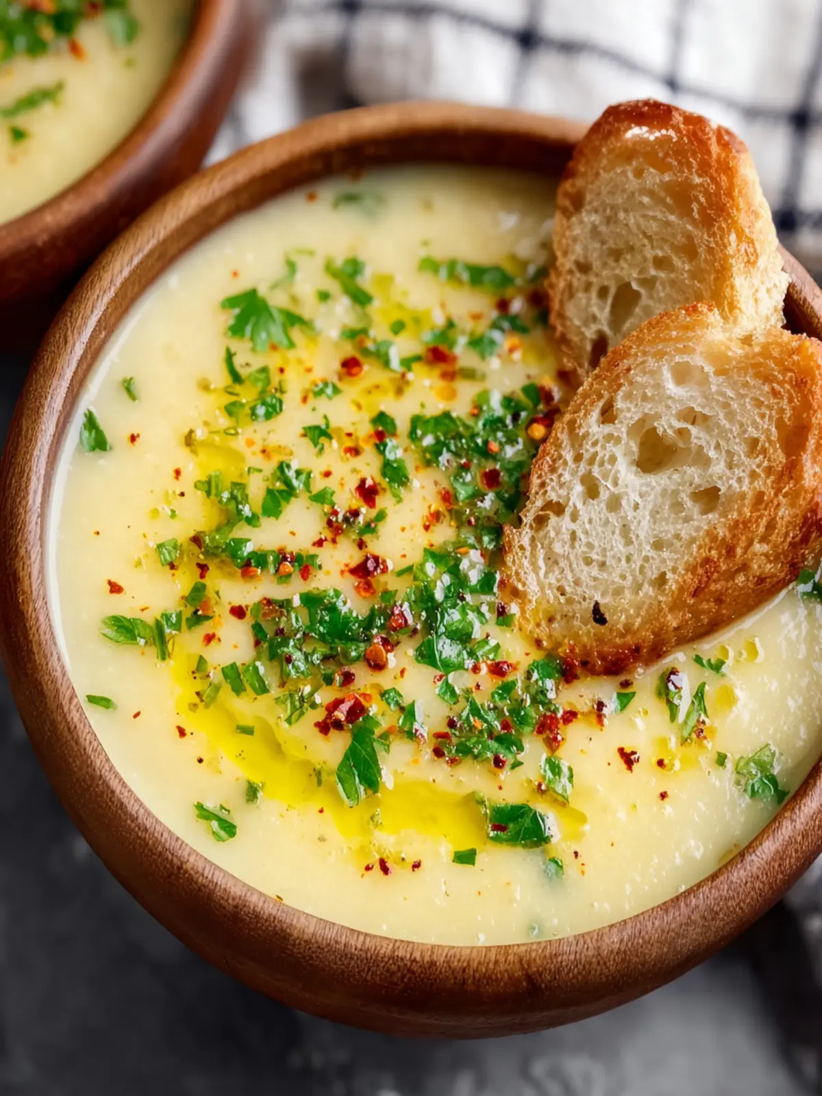 Easy Potato Leek Soup Recipe First Image