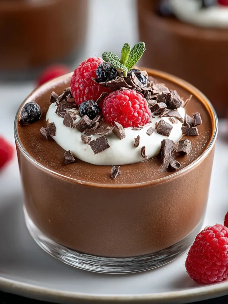 Irresistible Cottage Cheese Chocolate Mousse Recipe First Image