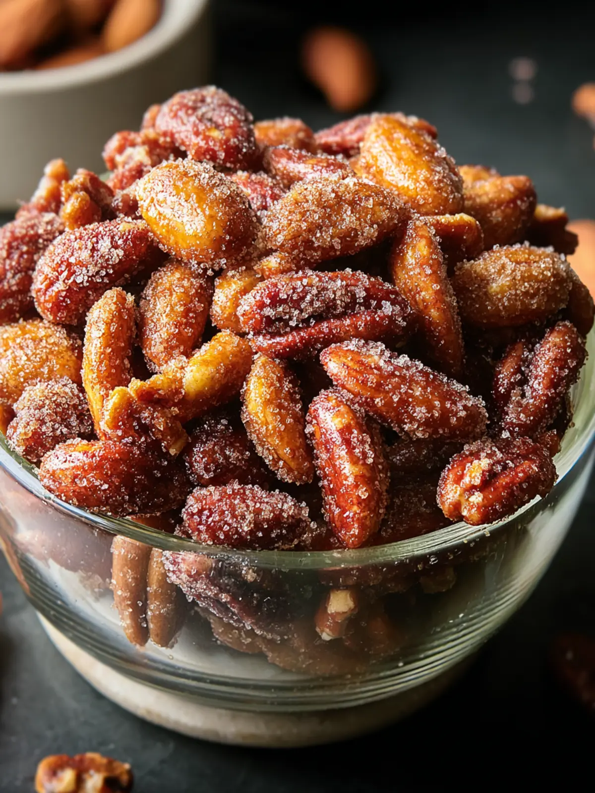 Irresistible Cinnamon Sugar Candied Nuts Recipe Delight First Image