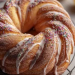 Irresistible Knotty Doughnut Cake with Spiced Glaze Recipe First Image