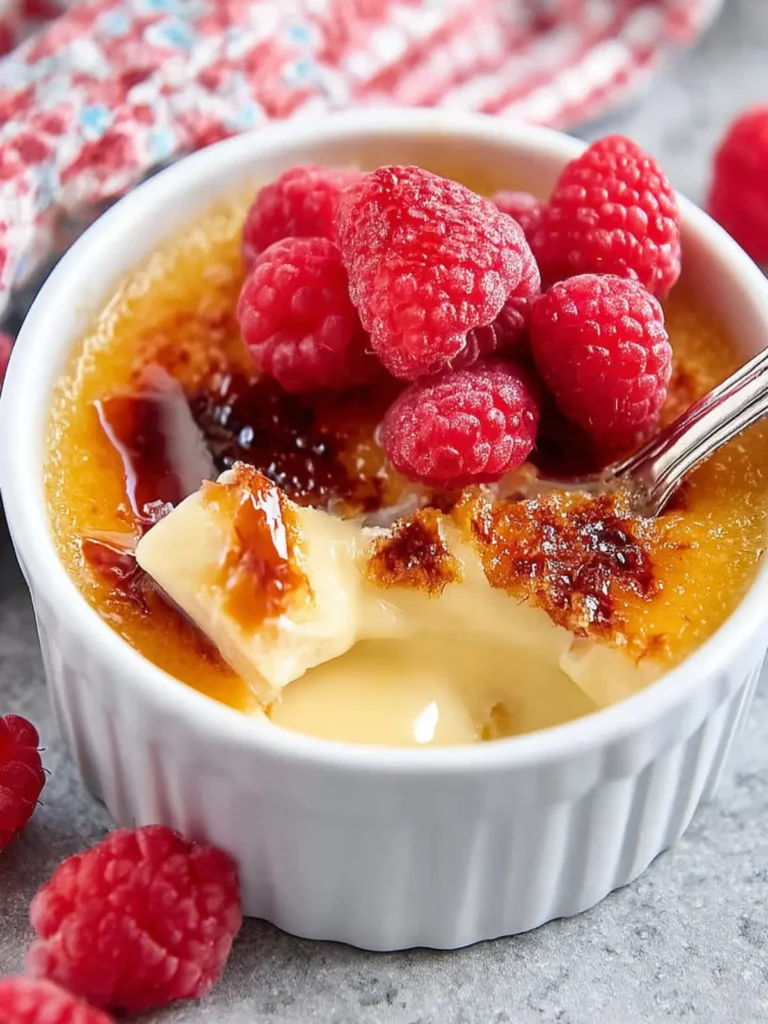 The Best Homemade Crème Brûlée First Image