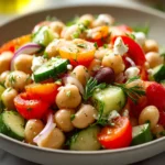 Mediterranean Bean Salad Recipe First Image