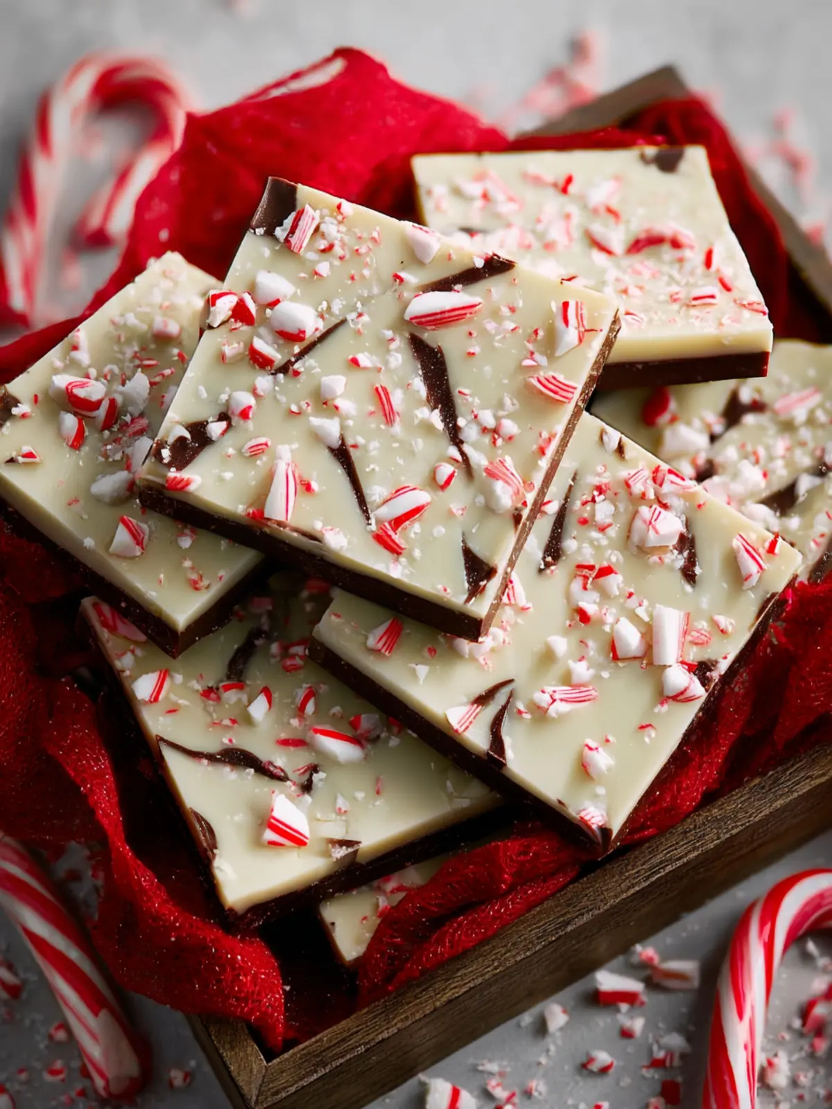Easy Peppermint Bark First Image