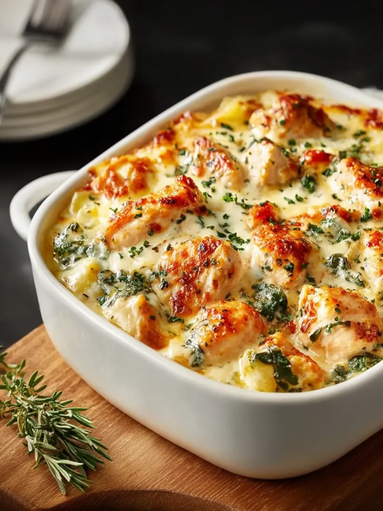Creamy Chicken Casserole First Image