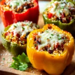 Southwestern Stuffed Peppers with Cauliflower Rice First Image