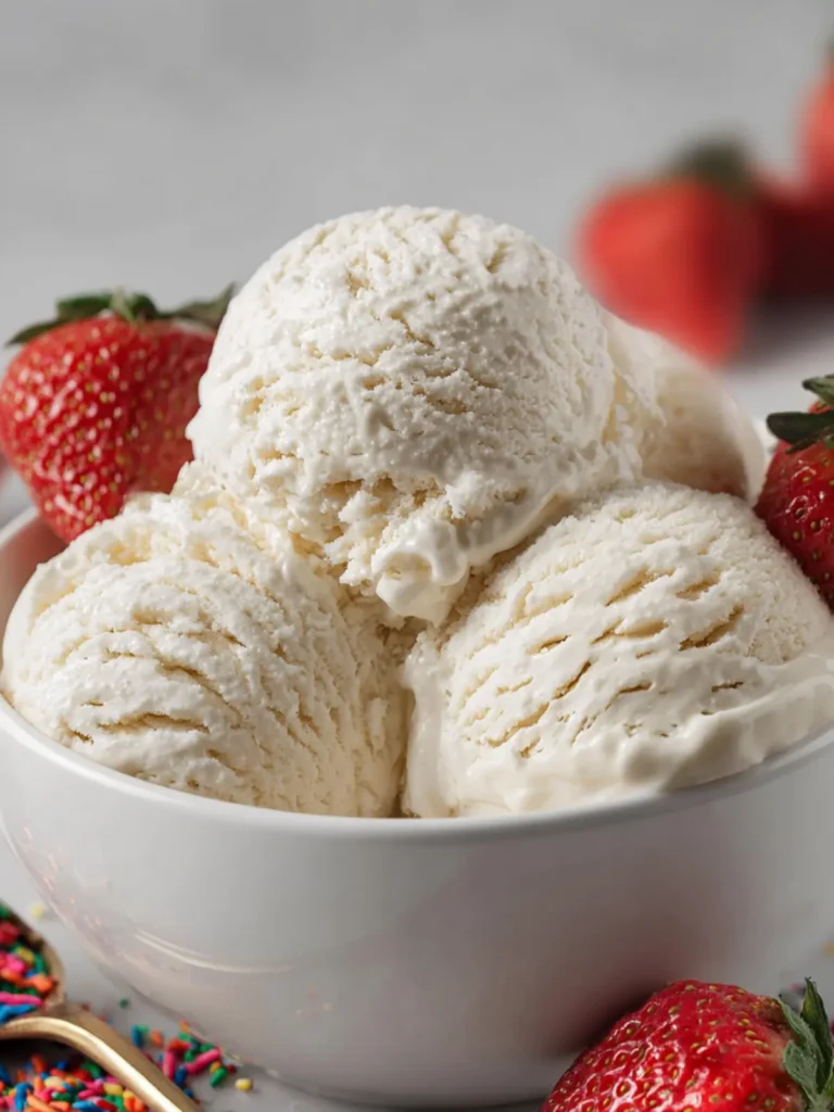 Homemade Vanilla Ice Cream Recipe First Image