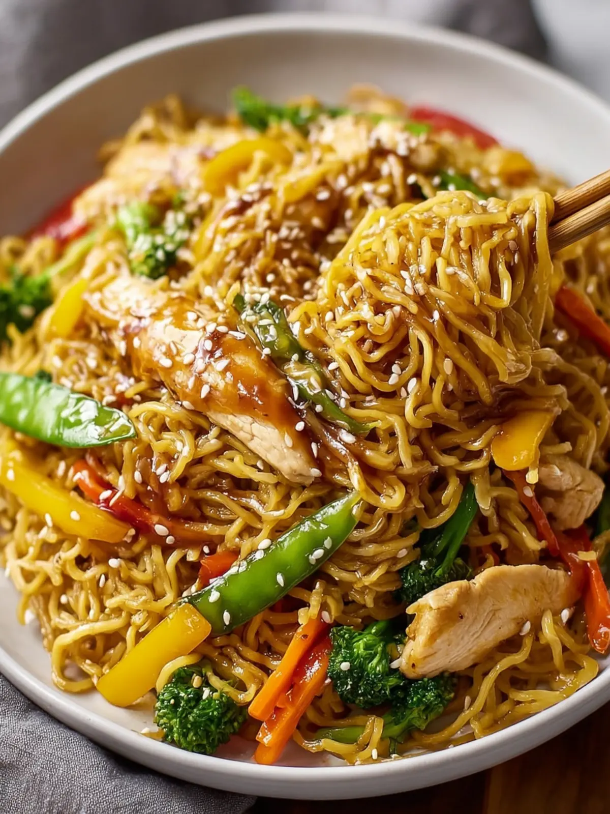 Chicken Chow Mein with the Best Chow Mein Sauce: The Ultimate Homemade Takeout-Style Noodle Dish First Image