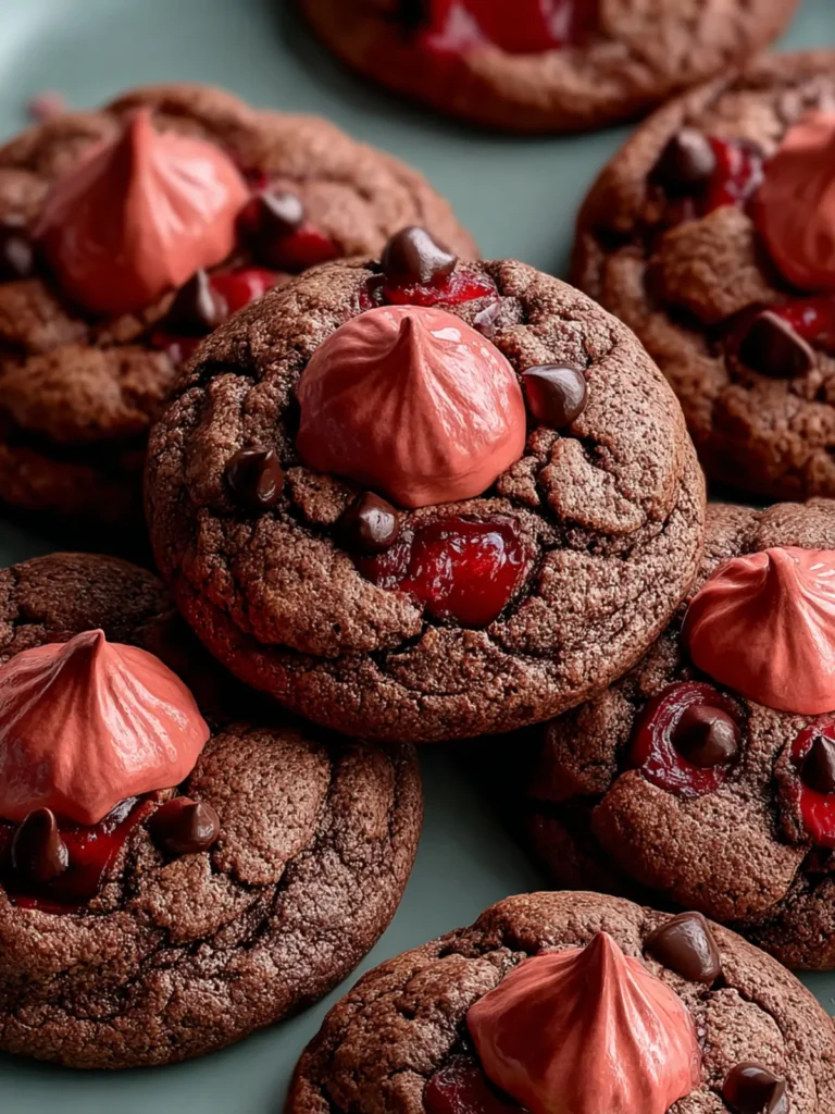 Irresistible Chocolate Cherry Cookies Recipe to Savor First Image