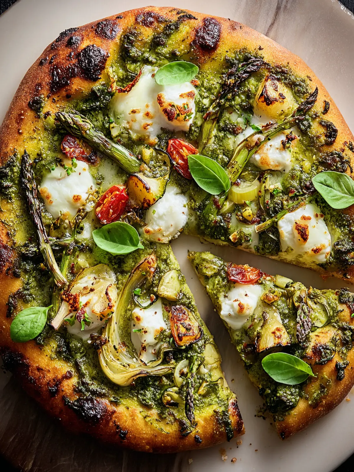 Irresistible Green Goddess Veggie Pizza Recipe You’ll Love First Image