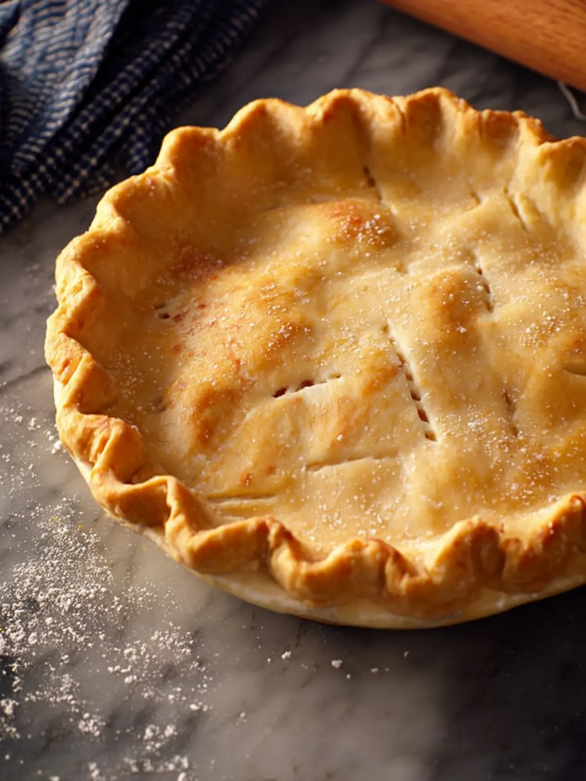 Flaky Gluten Free Pie Crust First Image