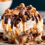 Butterfinger Poke Cake First Image
