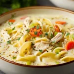 Creamy Chicken Noodle Soup First Image