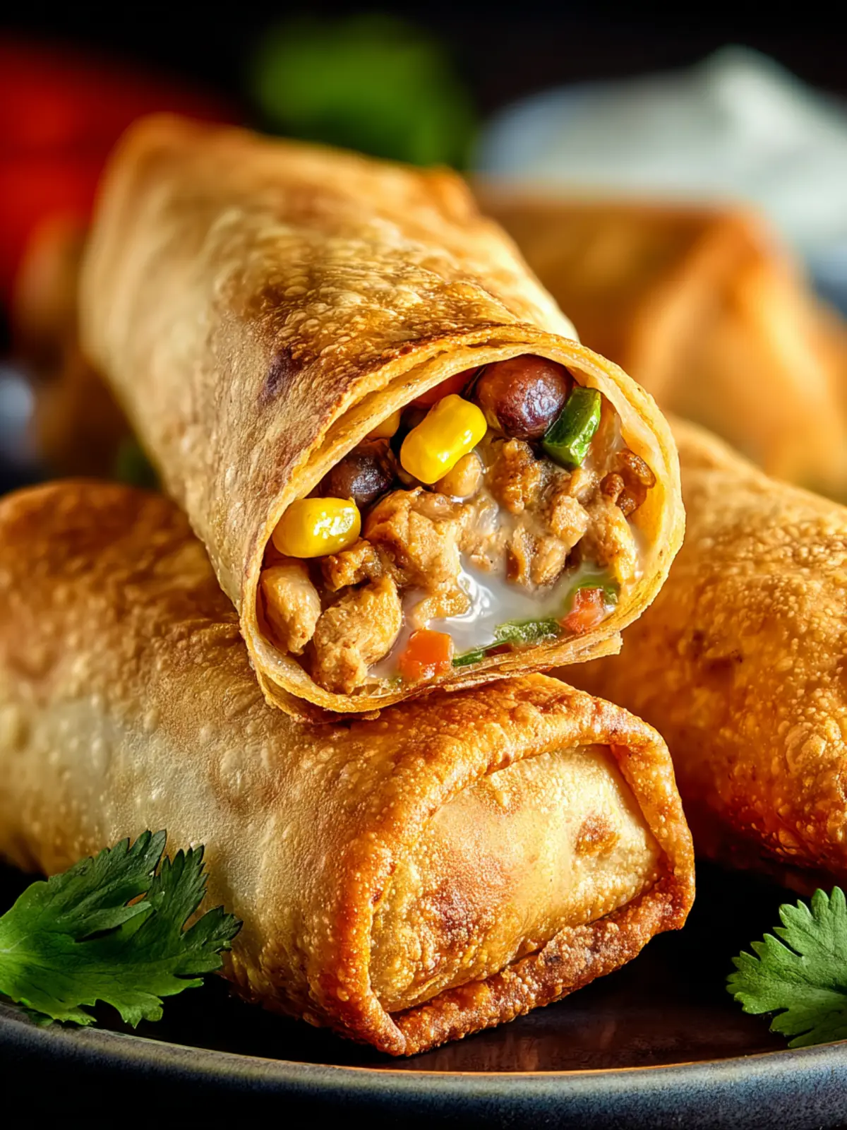 Crispy Southwest Egg Rolls First Image