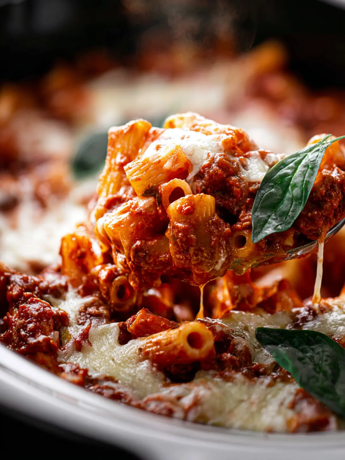 Crock Pot Baked Ziti First Image