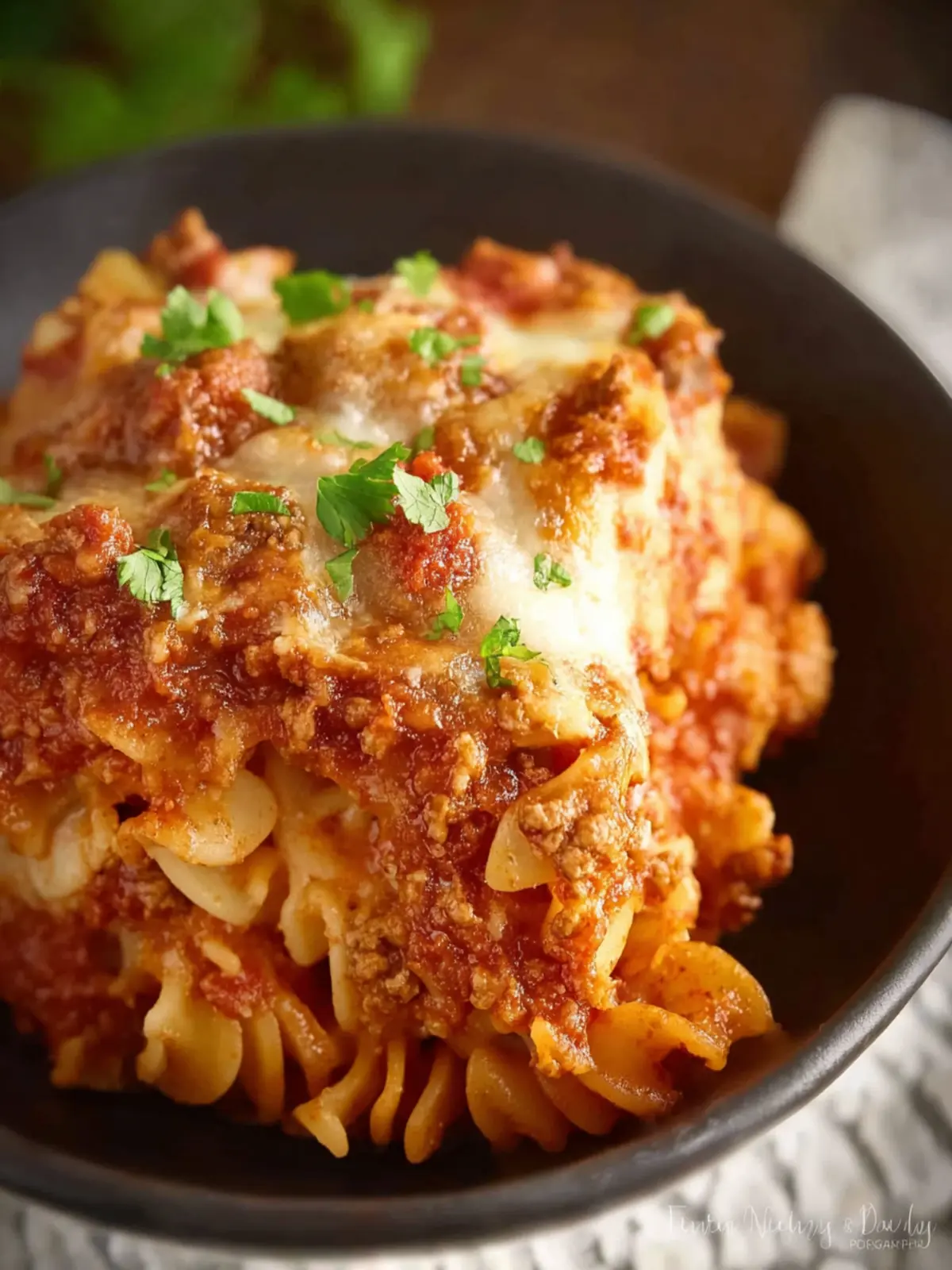 Crockpot Lasagna Casserole First Image