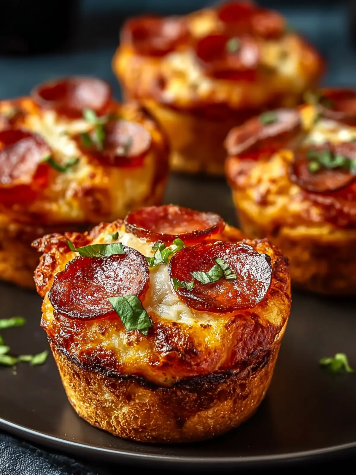 Delicious Carnivore Pizza Muffins for Meat Lovers First Image