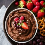 Easy Chocolate Hummus First Image
