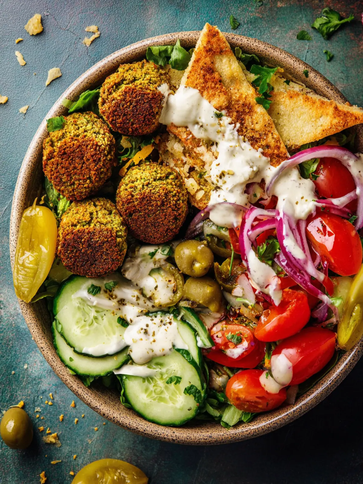 Easy Falafel Bowl First Image