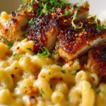 Honey Pepper Chicken Mac and Cheese First Image