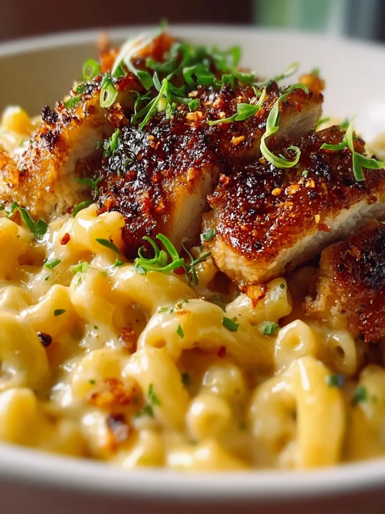 Honey Pepper Chicken Mac and Cheese First Image