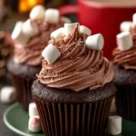 Hot Cocoa Cupcakes First Image