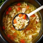 Instant Pot Chicken Noodle Soup First Image