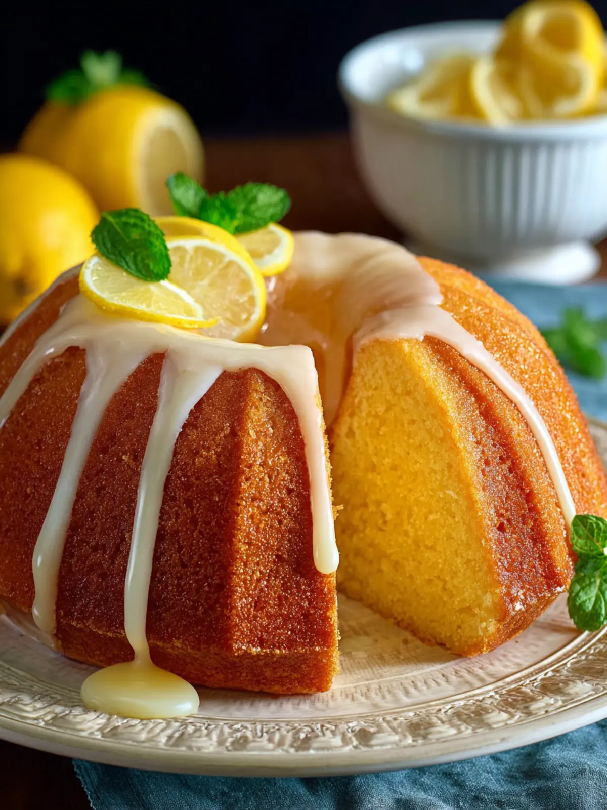 Irresistible Southern Lemon Pound Cake Recipe to Savor First Image
