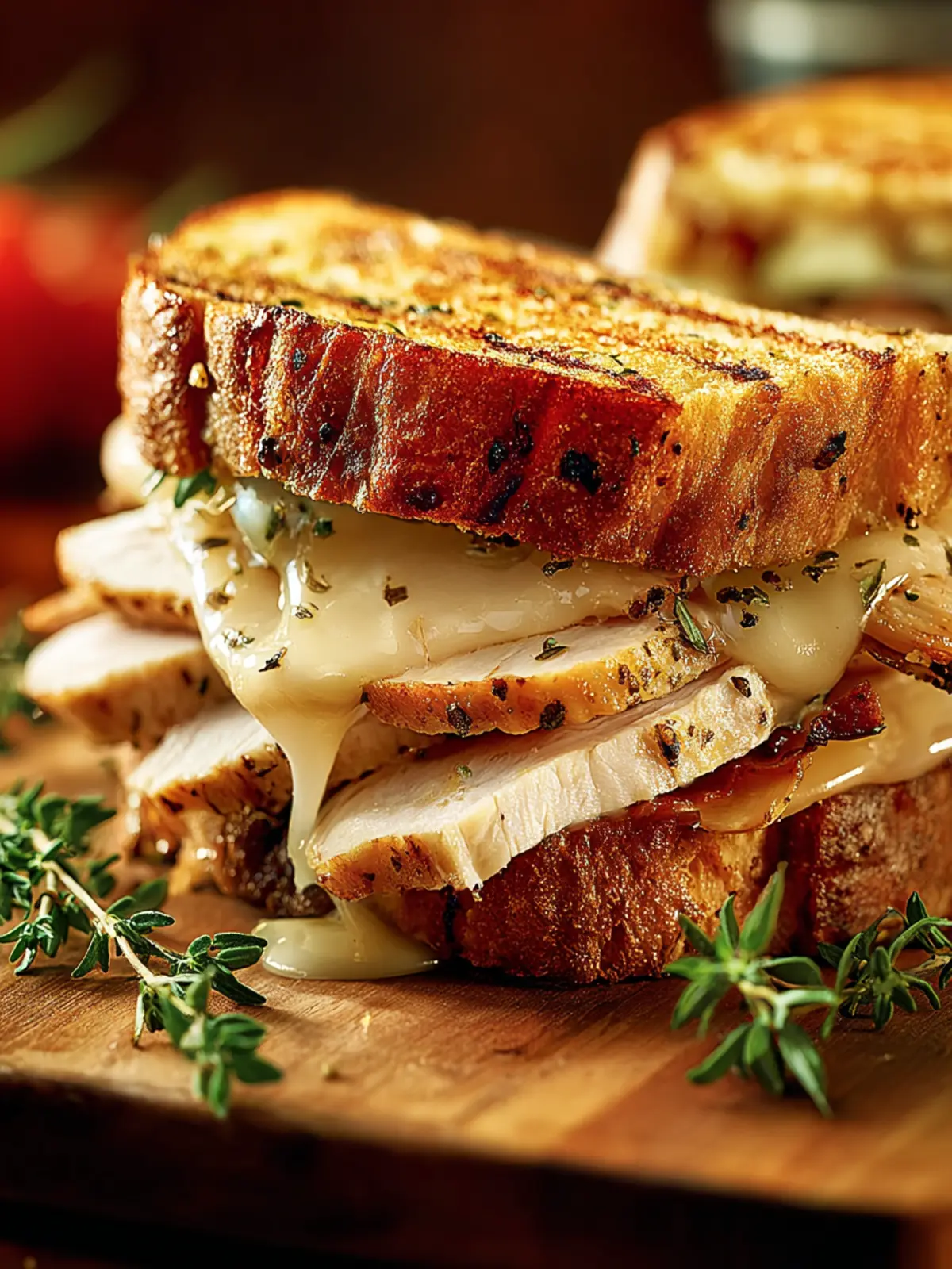 Irresistible Turkey Dijon Melt Sandwiches Recipe First Image