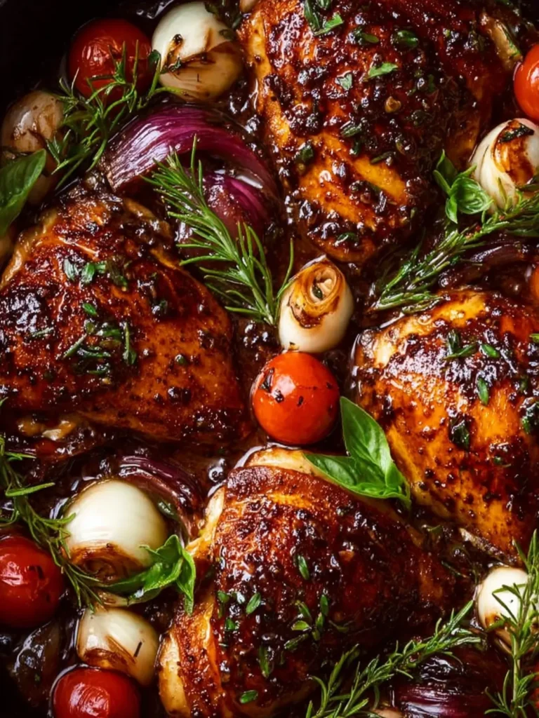 One-Pan Balsamic Chicken First Image