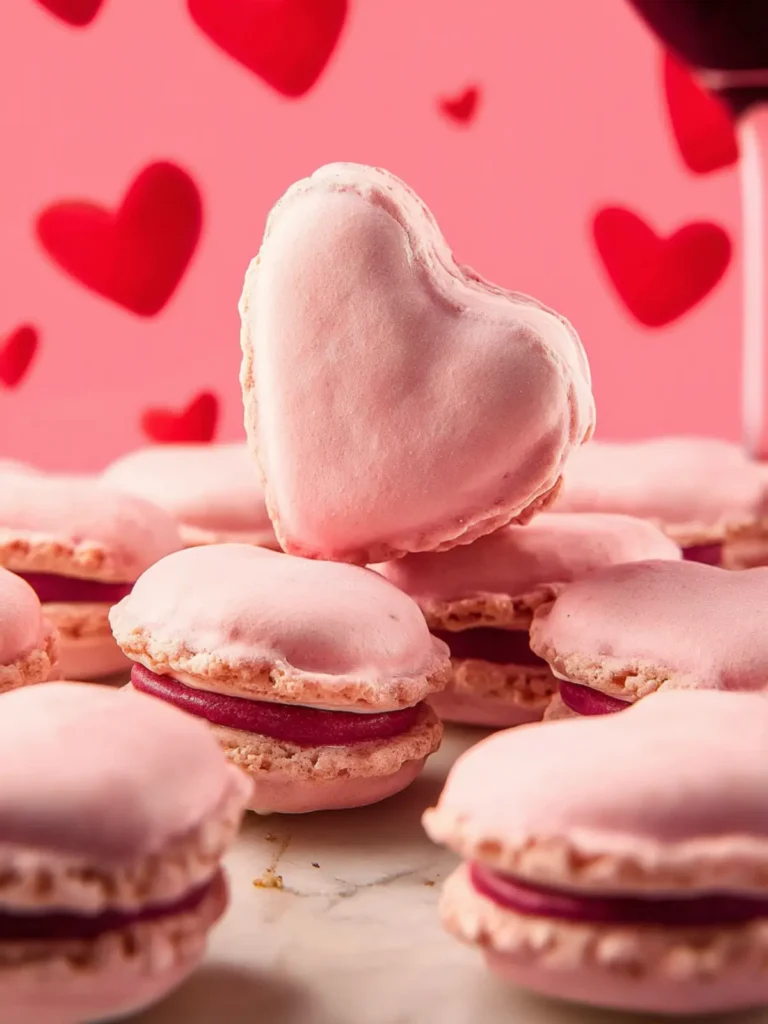 Valentine Macarons First Image