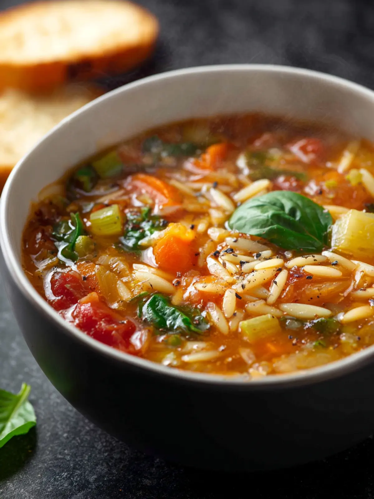 Vegetable Soup with Orzo First Image