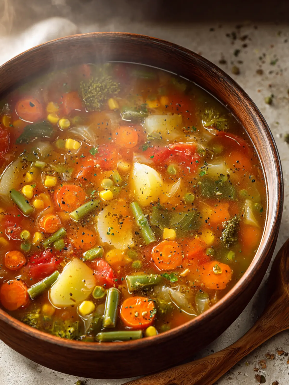 Vegetable Soup First Image