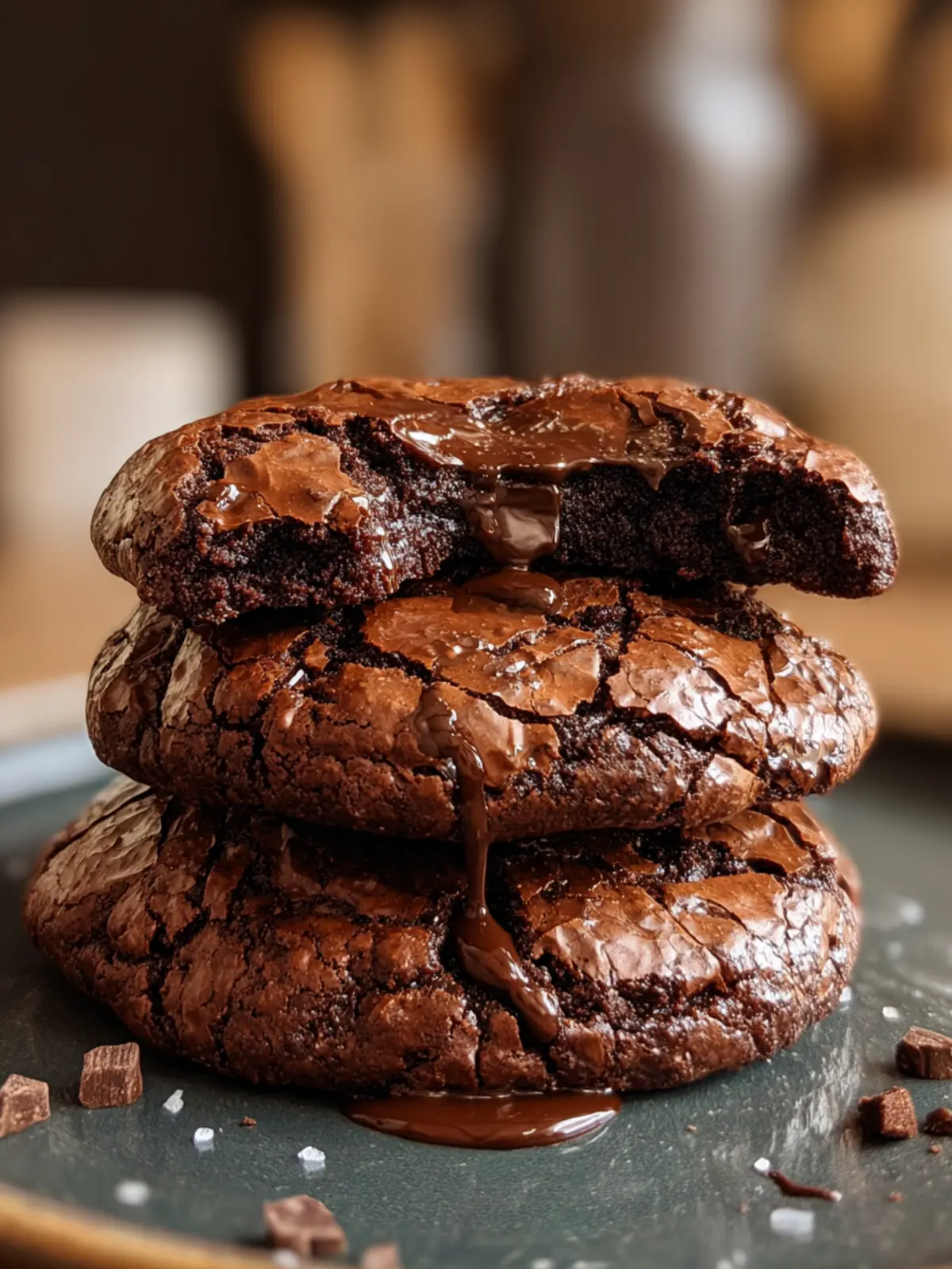 Indulge in Irresistible Brownie Cookies – A Decadent Treat First Image