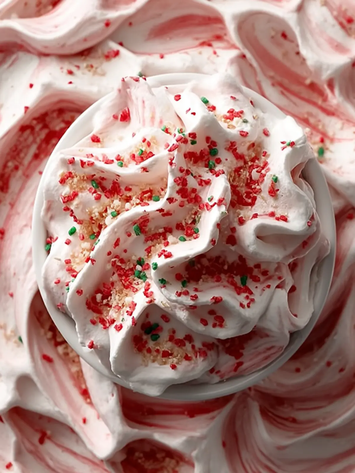 Christmas Peppermint Fluff Dip First Image