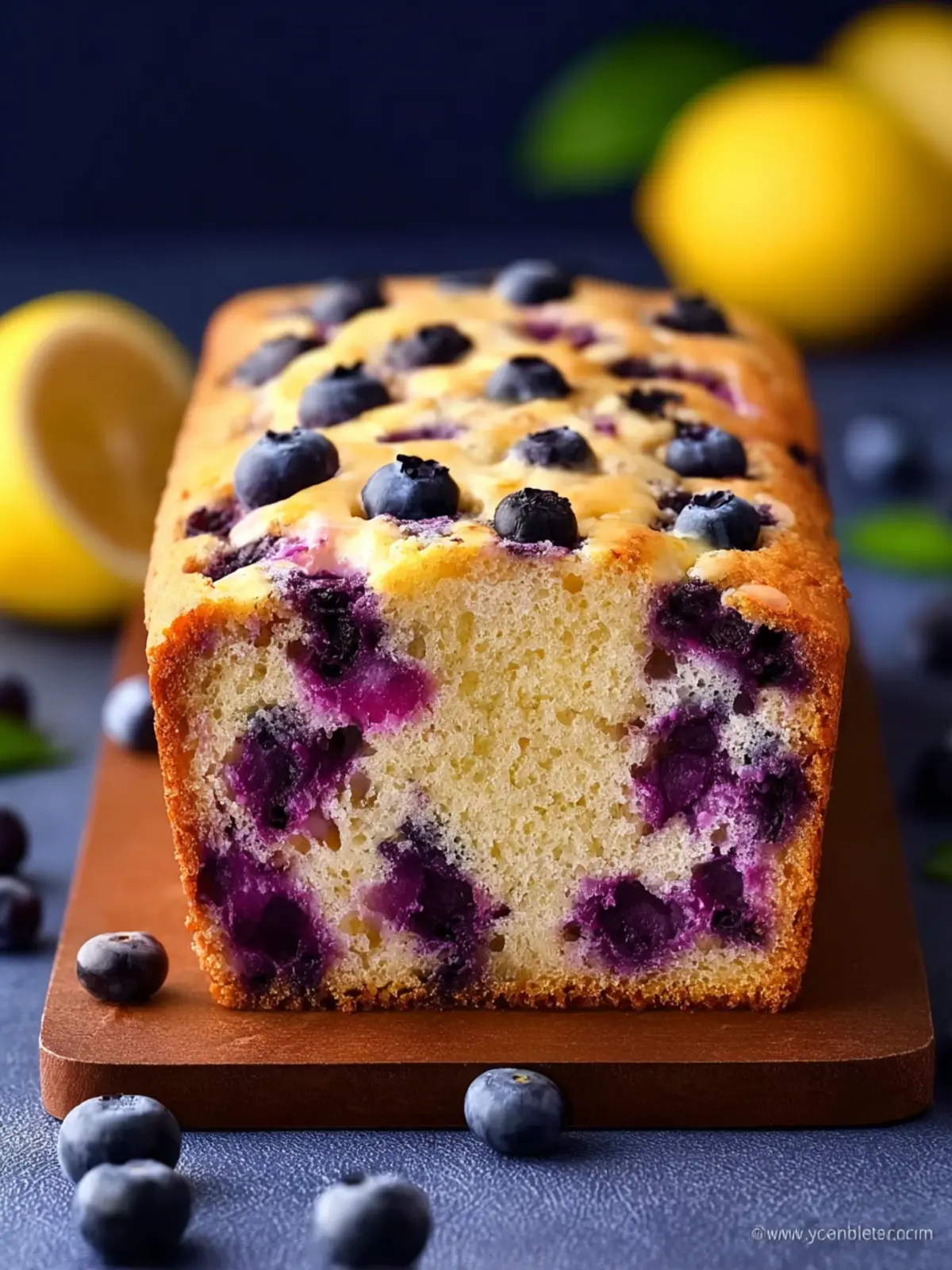 Blueberry Lemon Bread No Eggs: Delightfully Dairy-Free Treat