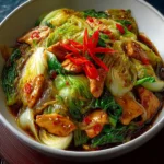 Chinese Chicken Cabbage Stir-Fry First Image