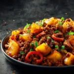 Chorizo Spiced Ground Beef & Potatoes First Image