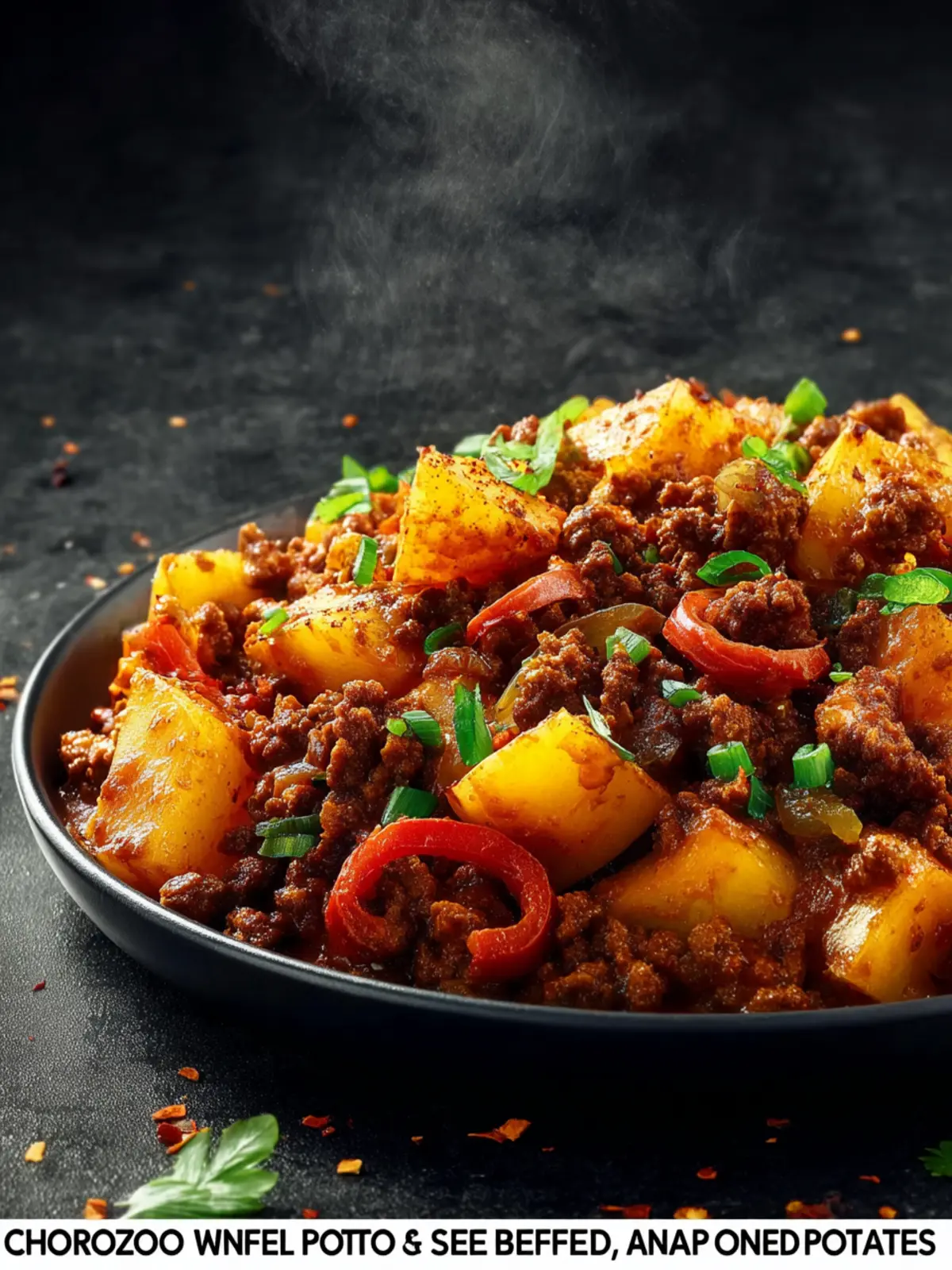 Chorizo Spiced Ground Beef & Potatoes First Image