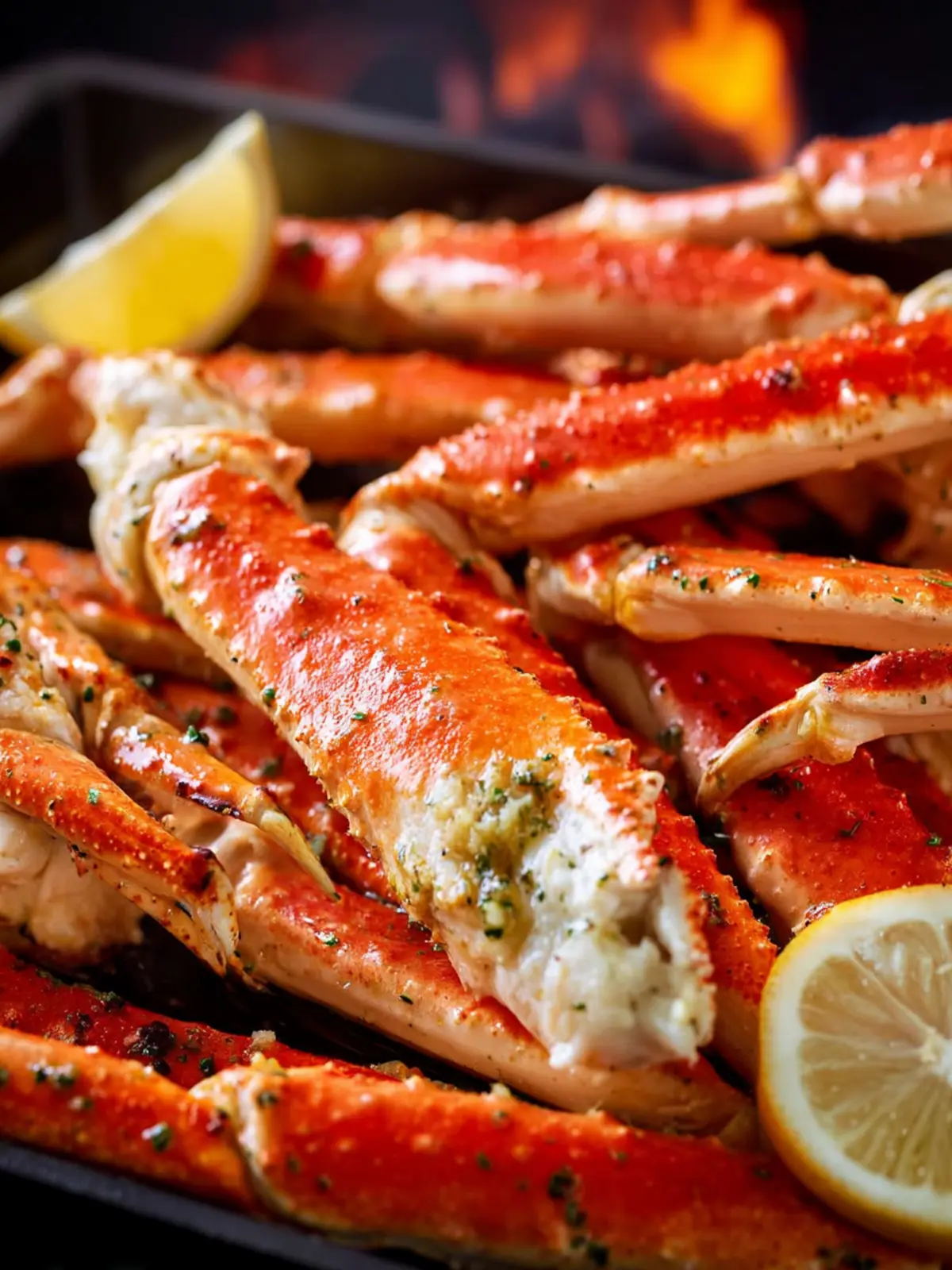 Crab Legs in the Oven with Garlic First Image