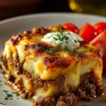 Ground Beef Potato Casserole First Image