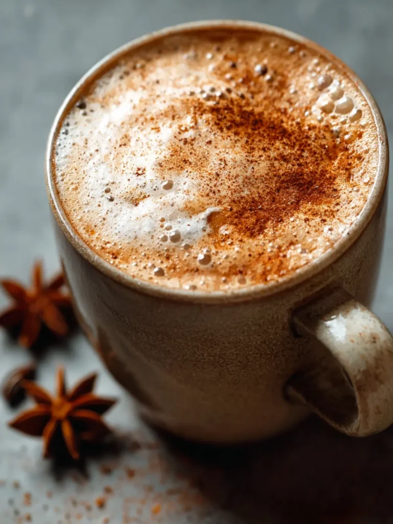 Homemade Chai Tea Latte First Image